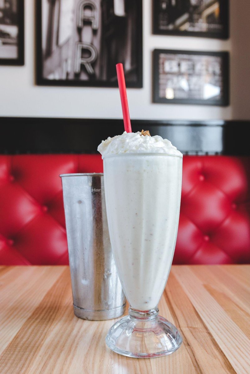 It's #NationalCheesecakeDay, and we're celebrating with our famous Cheesecake Shake. It's a whole slice of cheesecake blended with vanilla, chocolate, strawberry, or real Oreo pieces!