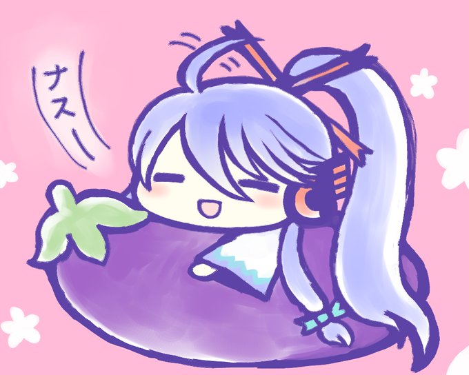「eggplant ponytail」 illustration images(Latest)