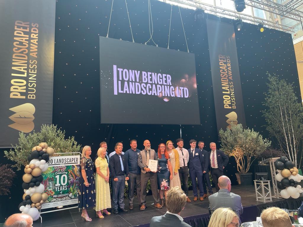 Another congratulations is in order for the Tony Benger Landscaping Ltd team, as they have won the Supreme Winner award at the <a href="/ProLandscaperUK/">Pro Landscaper</a> Business Awards, congratulations once again to Tony Benger and the rest of the team!

#WorkingTogether #PLBA2021