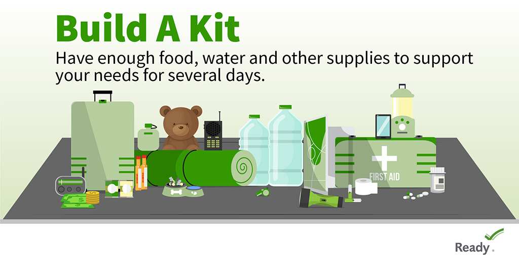 DRSInsurance's tweet image. Build a kit. Have enough supplies for your household, include medication, disinfectant supplies, cloth face coverings, pet supplies in your go bag or car trunk. 

#DRS #DRSInsuranceGroup #Insurance #SafetyTip #WeatherReady #HurricanePrep #HurricaneStrong
