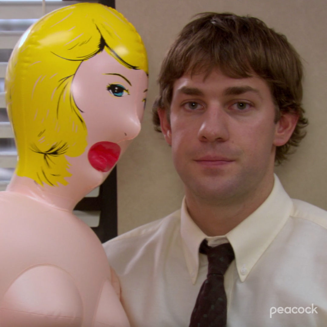 Gonna tell our kids this is Jim and Pam