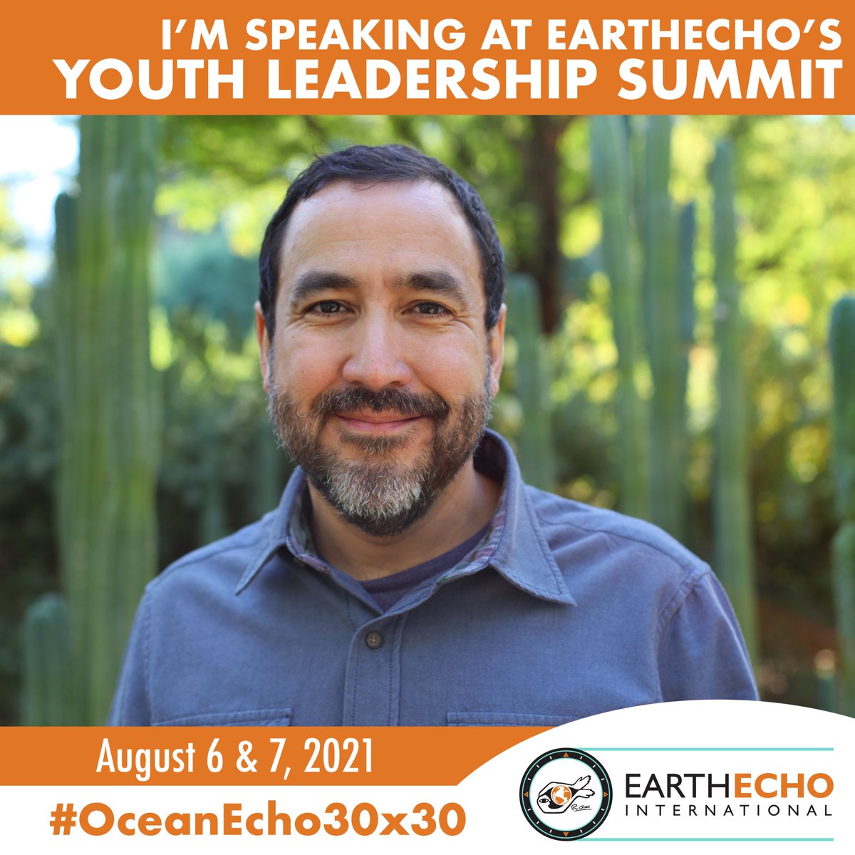 I’m excited to present on <a href="/Heartw1red/">Heartwired</a> at <a href="/EarthEcho/">EarthEcho Int'l</a>’s 2021 Youth Leadership Summit, Aug 6 &amp; 7. Young leaders from around the world will join the global youth movement to restore and protect our #ocean planet thru #OceanEcho30x30.