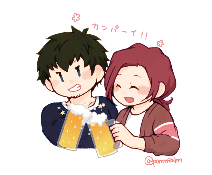 「ビール 白いシャツ」のTwitter画像/イラスト(新着)｜3ページ目