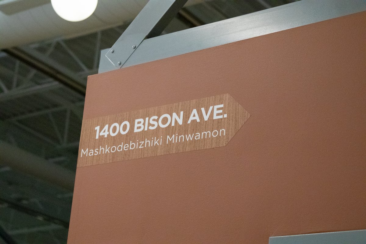 AvivoMN's tweet image. Avivo Village is more than just &quot;units with numbers.&quot; While people live there and seek permanent housing, we want them to have an actual address to share with fellow residents,friends, and family.

This past week we installed signage to give each row of tiny homes a name.