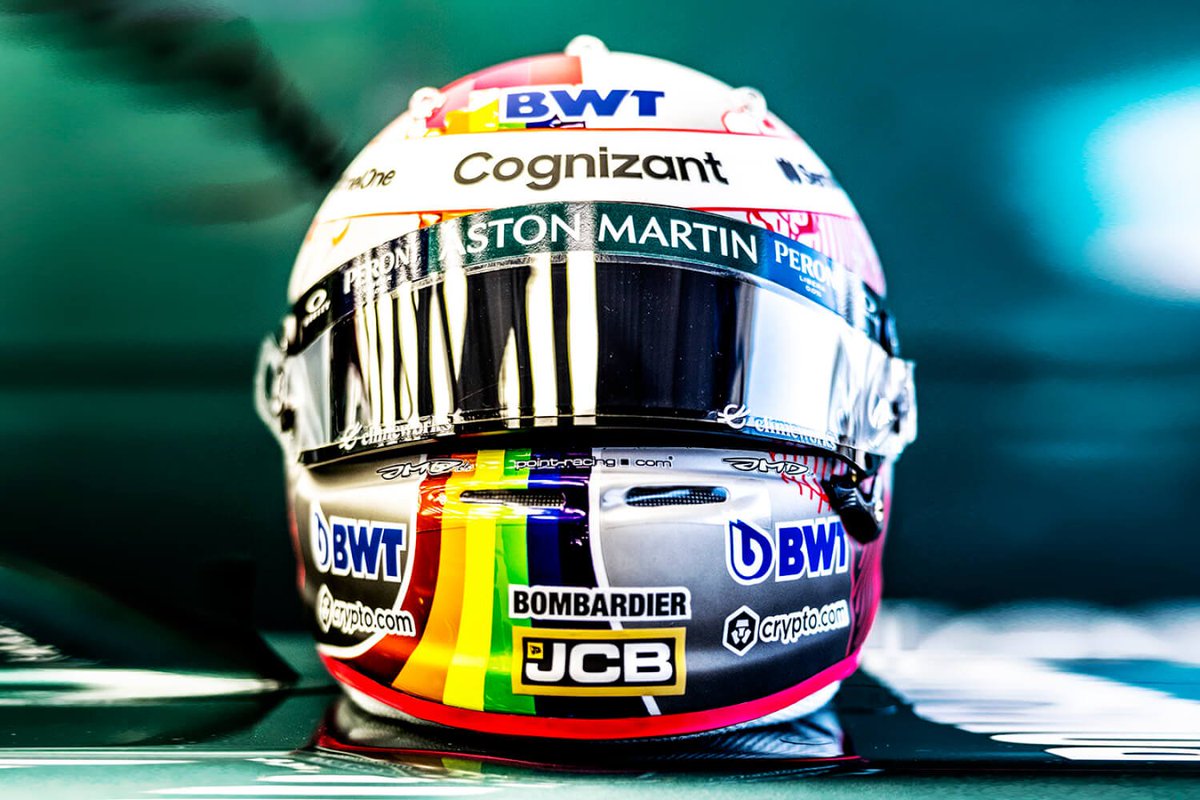 sebvettelnews's tweet photo. "I can’t understand why they are struggling to see that everybody should be free to do what they like, love who they love, and it’s along the lines of live and let live". 

- Sebastian Vettel

#IAMPRIDE 🏳️‍🌈 | https://t.co/9S0k3HXQPy https://t.co/QJ1hi5tHLY