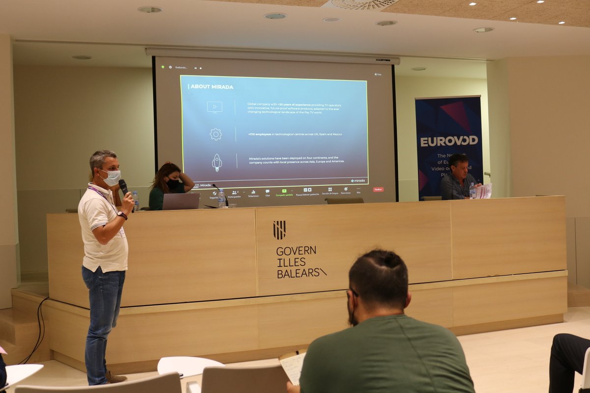 Thank you Chiara Frencia from INOVA+ INTERNATIONAL, Silvia Cibien from <a href="/EuroVoD_network/">EUROVOD</a>, Vincent Weberink from Pzaz TV LTD and Juan Manuel Muñoz-Cruzado from <a href="/miradatv/">Mirada</a> for these very last EVODM 2021 sessions!
 #european #professional #training #meeting #VOD #EVODM #workshop
