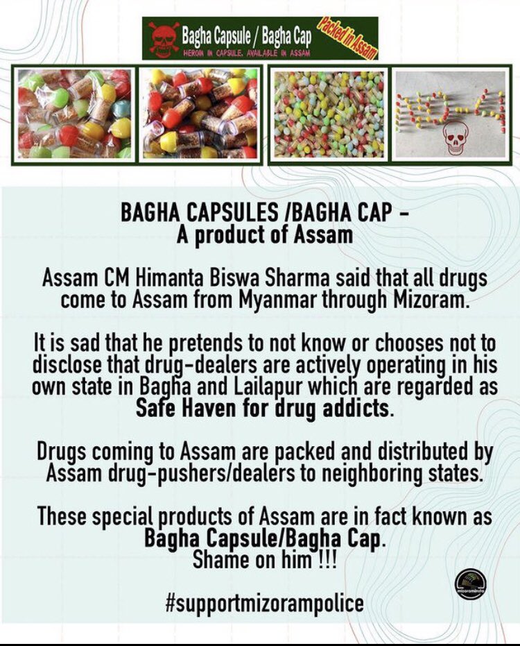 sangpuiitlau's tweet image. The best way to divert attention from one's mistakes is to blame someone else or divert the main topic and that is what Assam CM has done. #supportmizorampolice