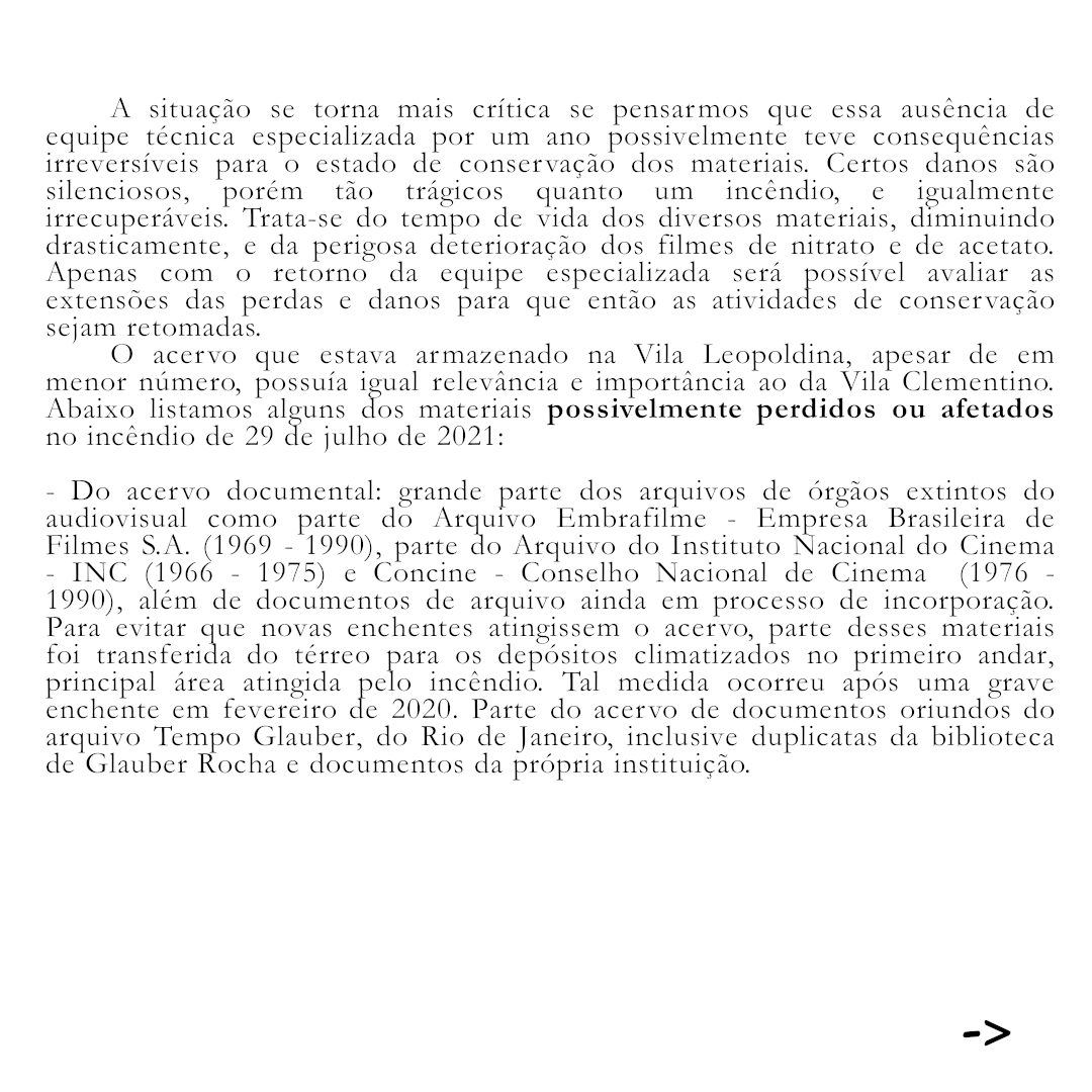 Trabalhadores da Cinemateca Brasileira tweet media