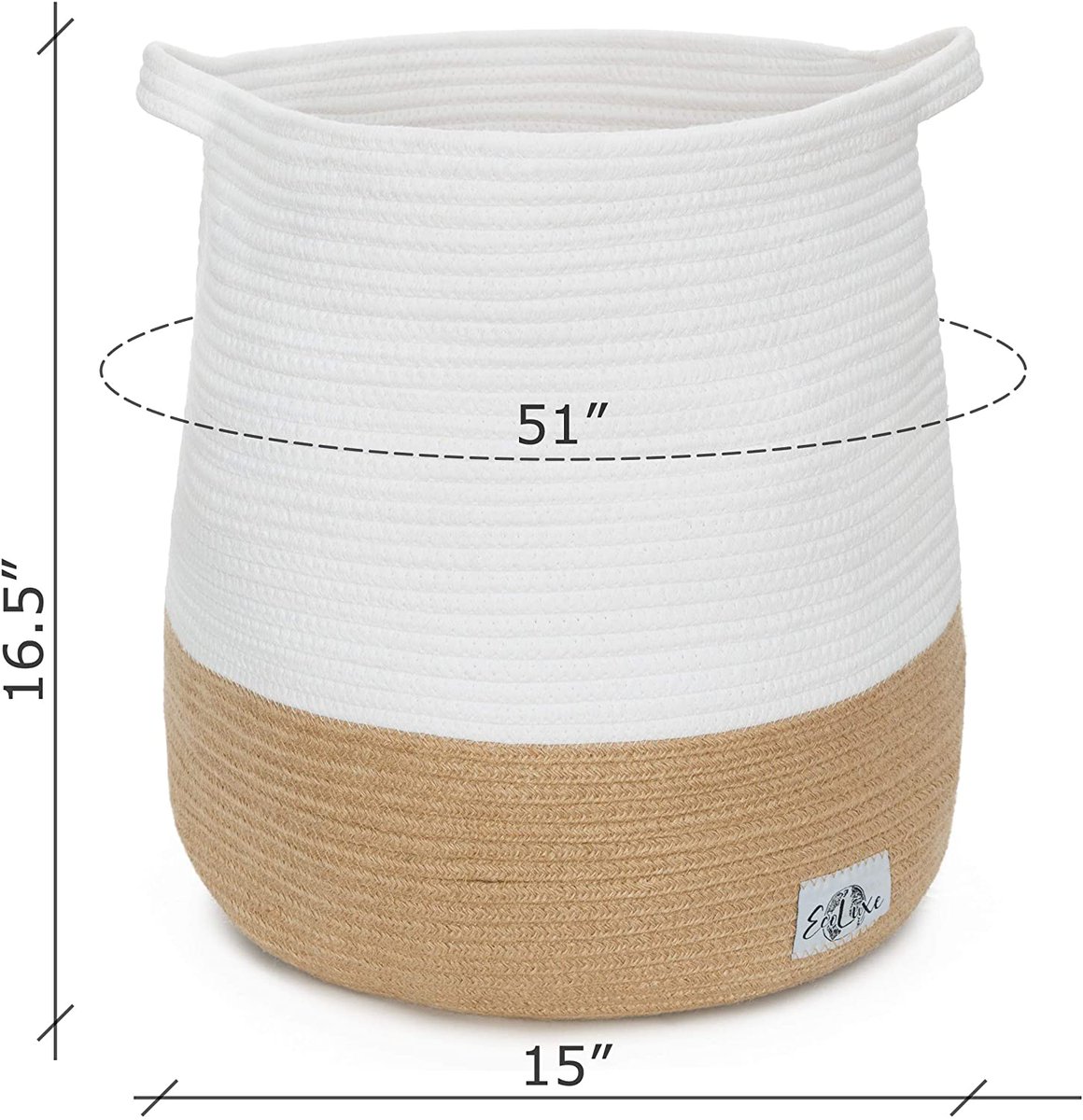 CompostAnd's tweet image. THESE BASKETS HOLD THEIR SHAPE - many rope storage baskets are flimsy and flop over unless packed full; our decorative storage baskets are sturdier &amp;amp; by following the simple 3-step instructions we provide yours will retain its shape easily.

.

Shop  Now: amazon.com/EcoLuxe-Woven-…?
