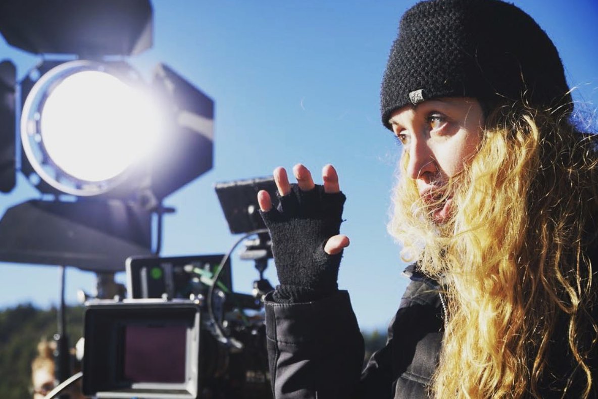 CWMProds's tweet image. Writer + Director #SabrinaDoyle's style has been described as "ordinary w/ a twist". She's made commercials + shorts films, produced Emmy winning docs, + has been a BBC journalist. Now she's making her feature film debut w/ her mermaid + biker love story 'Lorelei' out now on VOD.