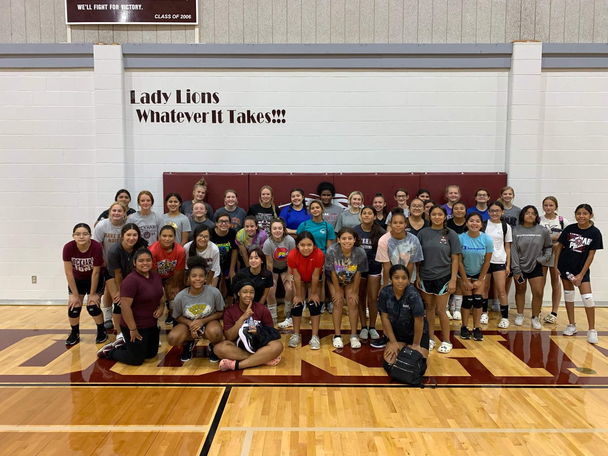 Excited to see what these smiling faces do the next few years! They killed it at volleyball camp this week.
