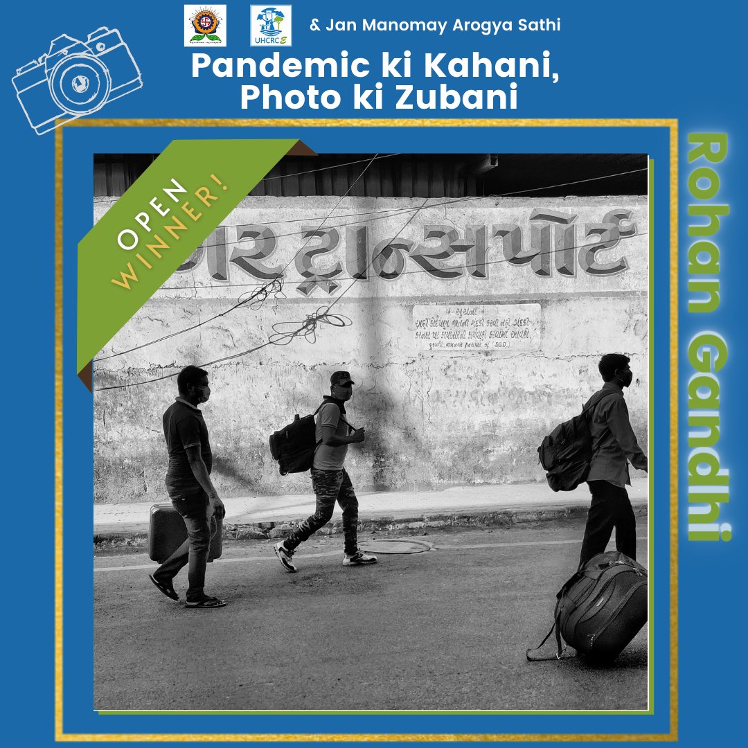 ChildSurat's tweet photo. 🏆 Congratulations to the Winner of Open Category - Pandemic Ki Kahani Photo Ki Zubani Competition by SMC, UHCRCE and Jan Manomay Arogya Sathi! 
Check out https://t.co/SqrsAbjdBc for all  winner entries.
#SuratKiPhotoVoice #SMC #UHCRCE #PKPZ #suratcity #photography #Covid19 https://t.co/vkLqbCLHjX
