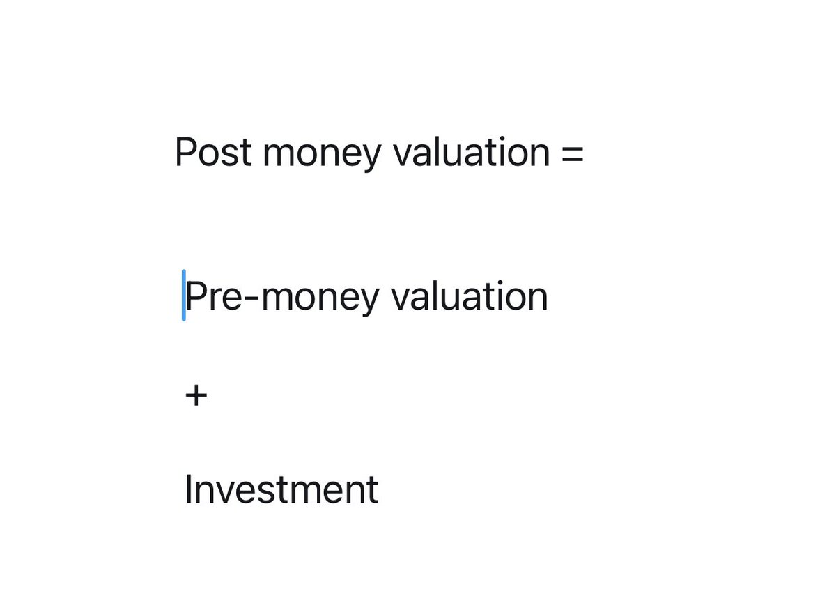 Finance math                       VC math