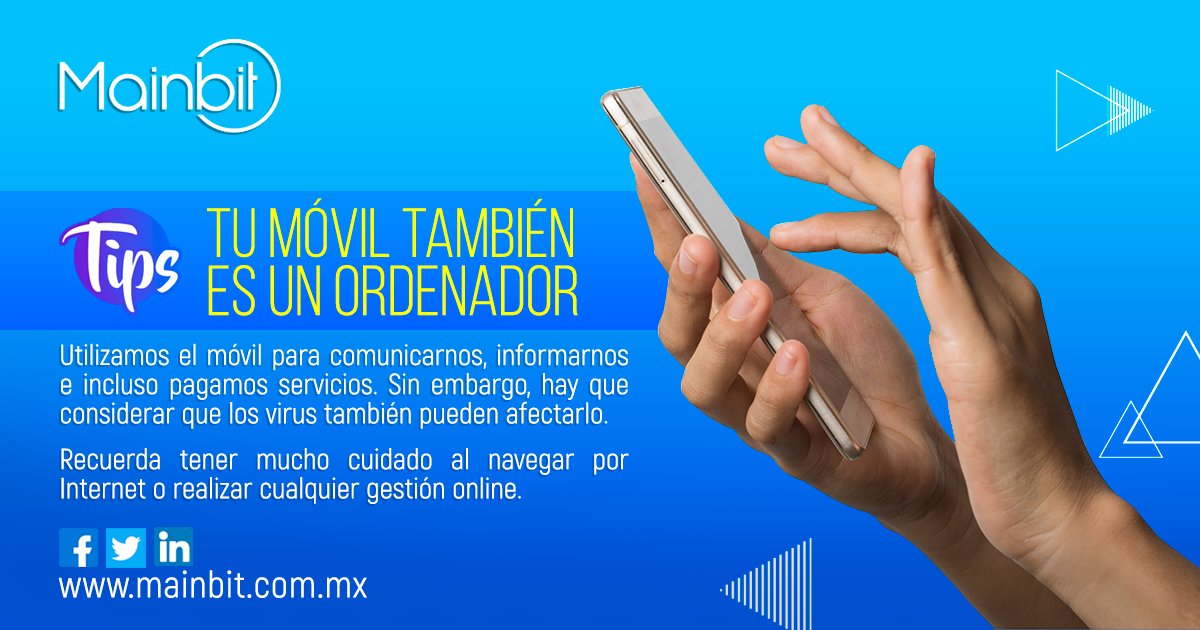 GrupoMainbit's tweet photo. No olvides que la seguridad de tu información es lo más importante 🔒🛡📁
Te compartimos nuestro #Tip del día de hoy.
https://t.co/vdhWgsngg1
.
.
.
.
.
.
#ViernesDeTips #Soluciones #Seguridad #Consejos #FelizViernesATodos #tips #empresas #México #Internet #Usuarios #Movilidad https://t.co/uO3V7jKO6u