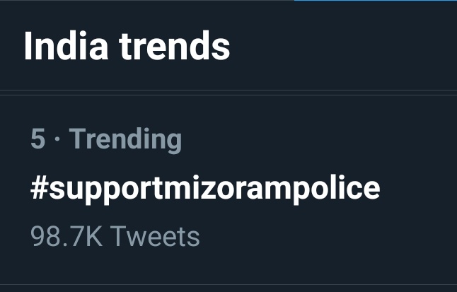 HluteiFanai4's tweet photo. Come on guys
#supportmizorampolice https://t.co/Keax9bcH1K