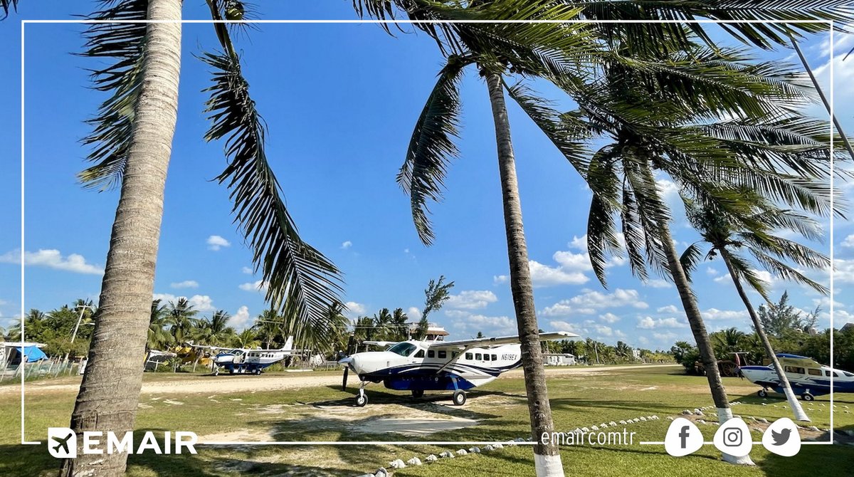 emaircomtr's tweet photo. Cessna 208B...Feels like Summer...
•
Cessna 208B... Yaz tadında...
•
#emair #cessnaturkey #caravanex #C208 #cessnacaravan #caravannation #Garmin #Garminaviation #G1000
#textronaviation #turboprop #pt6 #pt6nation #bizav #airplane #destinations #mexico #holboxisland https://t.co/nha0GW370z