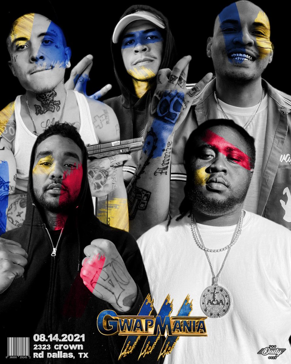 GWAPMANIA III IS 2 WEEKS AWAY!

Aj Gray vs Nick Gage
2 Cold Scorpio vs Gino Medina 
Juicy Finau vs Bryan Keith 
Mysterious Q vs Dante Leon 
Johnny bedlam vs Anthony Catena 
KLD vs Ty Wilson 
Rey Vampiro vs Max Heights 

TICKETS 🎫 
eventbrite.com/e/gwapmania-ii…