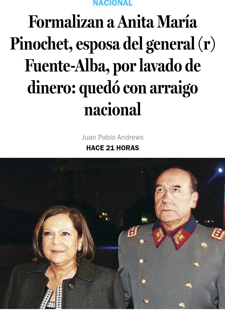 jo_cabrera's tweet photo. @marisel1152 @Jaime_Bassa Atención facherio pobre la tendencia del día #VerguenzaNacional #AnaMariaPinochet https://t.co/Gl3lAcpkvu