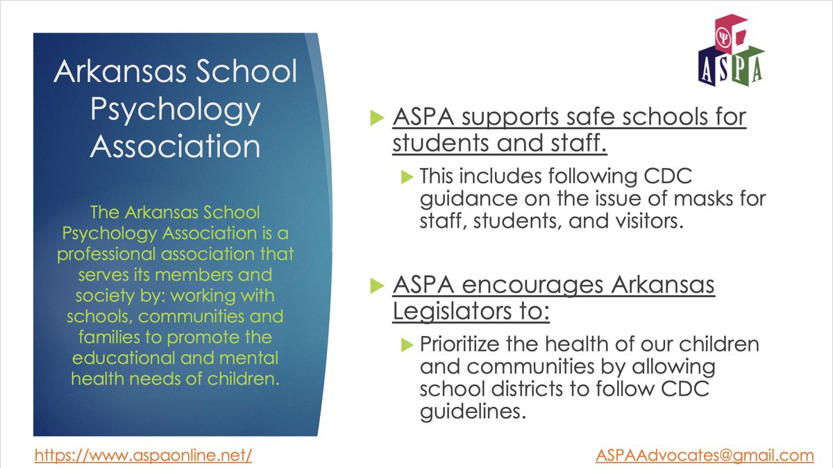 AR Legislative Special Session is opening next week. Legislators, please vote for safe schools. #ARleg #ASPAadvocates #ARnews