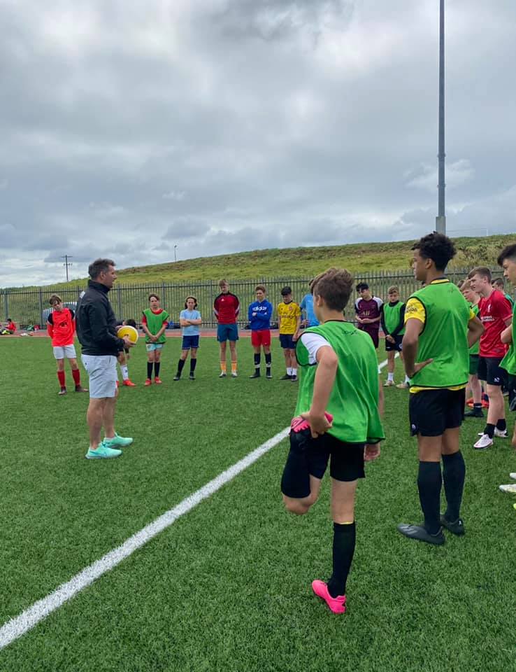 ten_rising's tweet photo. Our whole team was so impressed at the football skill and talent we witnessed at the Train and Trial Event this week ⚽️

Alan Lee and the coaches will make a decision this weekend as to who will receive an opportunity for a UK trial and those will be notified early next week🔥 https://t.co/1rn0WHiDRv