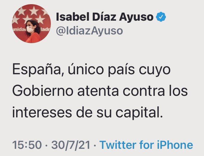España, el único país donde su oposición atenta contra el gobierno legítimo y los intereses de la mayoría .. a diario 😏

#VerguenzaDeOposicion