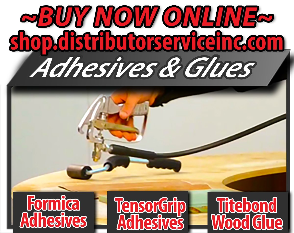 dsi_service's tweet image. SHOP ONLINE - Contact Adhesives, Spray Guns &amp;amp; Wood Glue. Get the glue you use every day while shopping for plywood, HPL laminates and more. shop.distributorserviceinc.com/dsi-contact... #TensorGrip #FormicaAdhesive #Titebond