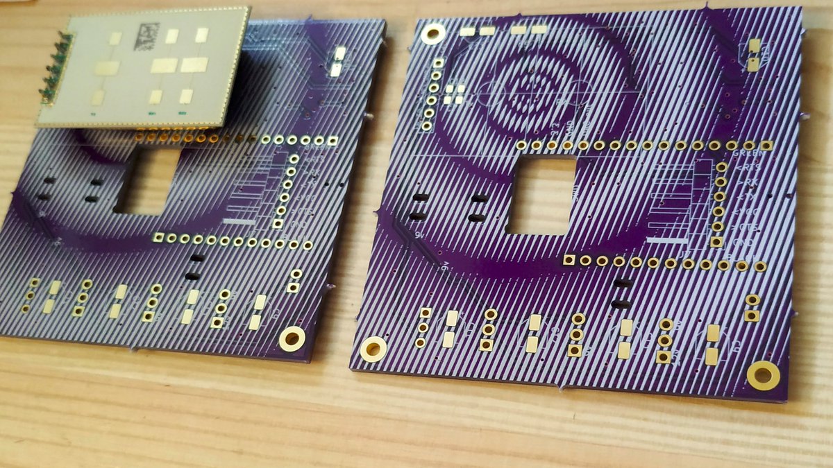 IronicAlgo's tweet image. The boards for my new project arrived from @oshpark