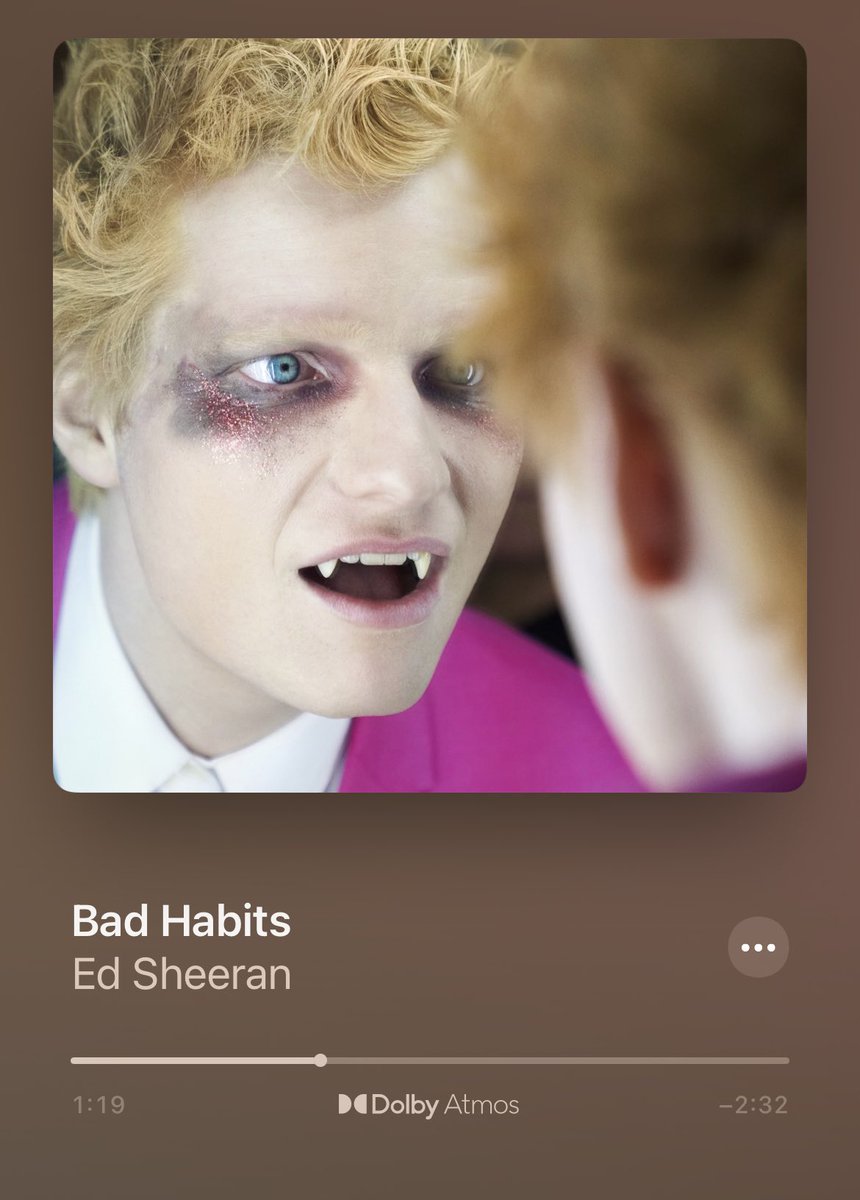 itsvrock's tweet photo. Damn @edsheeran  with another banger. GE-NI-US!! 🤑 https://t.co/GgYmaccGGn