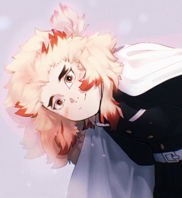 L🕊i sさんがTwitterに投稿した煉獄杏寿郎(鬼滅の刃)のイラスト。