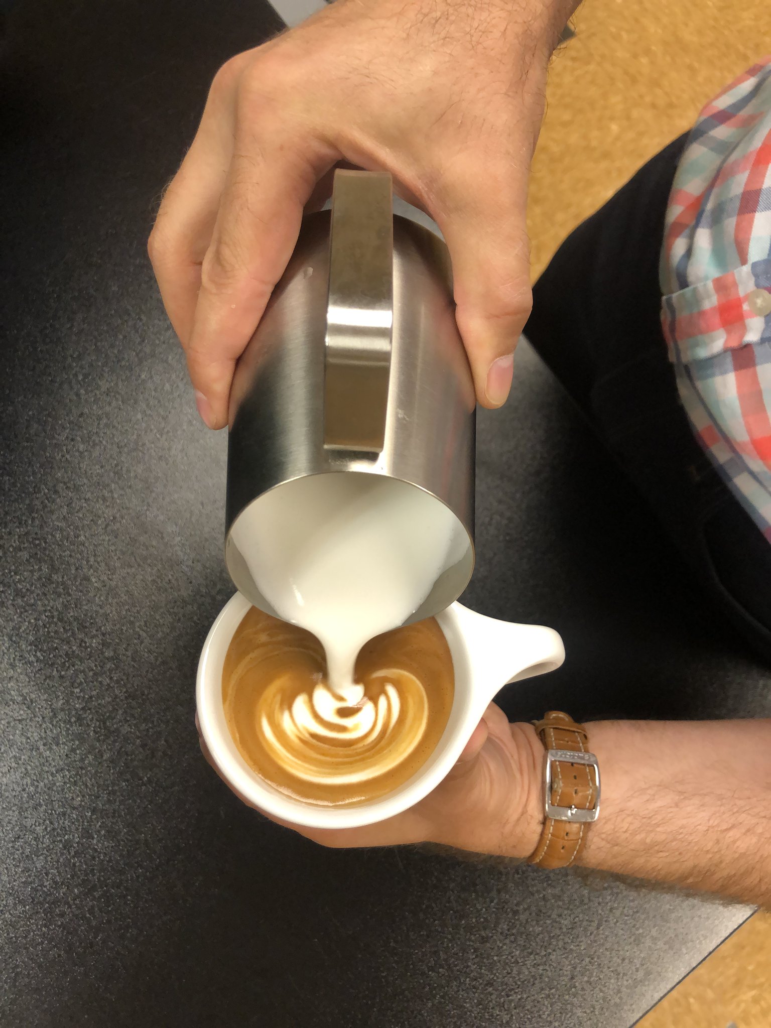 Intermix Beverage on Twitter "Barnaby's back in action, perfecting the