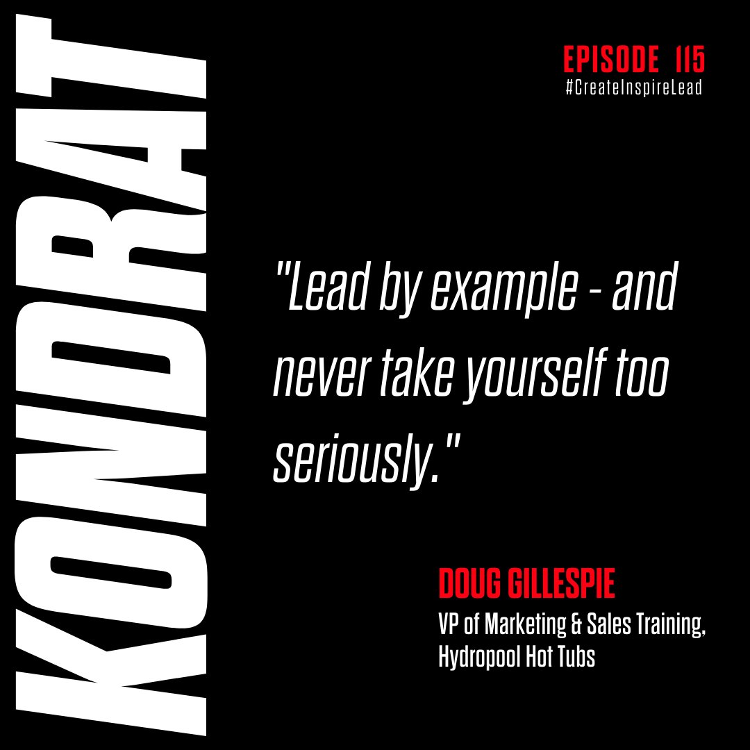 Mark Kondrat (@mark_kondrat) on Twitter photo On today's #kondratpodcast I sat down with Doug Gillespie, VP of Marketing with <a href="/Hydropool/">Hydropool Hot Tubs and Swim Spas</a> to have a conversation about creativity, being an entrepreneur & helping to build a successful business. Doug is also a proud coach with the Special Olympics. kondratpodcast.com/podcast/episod… On today's #kondratpodcast I sat down with Doug Gillespie, VP of Marketing with <a href="/Hydropool/">Hydropool Hot Tubs and Swim Spas</a> to have a conversation about creativity, being an entrepreneur & helping to build a successful business. Doug is also a proud coach with the Special Olympics. kondratpodcast.com/podcast/episod…