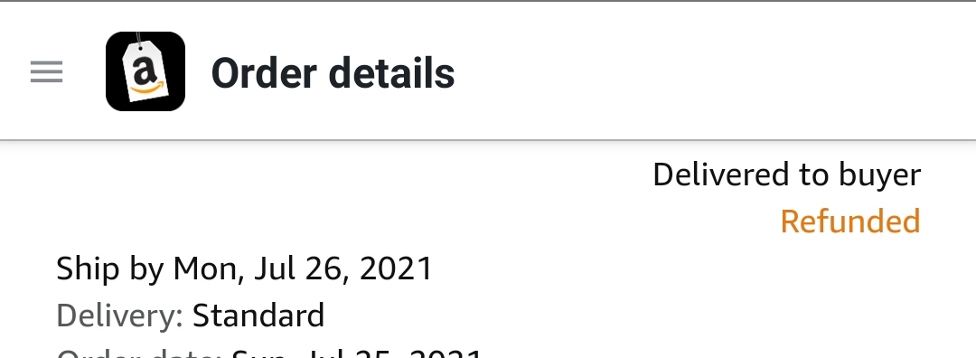 Trikuta_'s tweet image. ~~ FYI
This product has been delivered today and refunded without seller confirmation. 

#Covid19
#AmazonReturnPolicy
