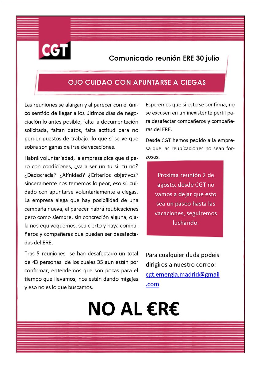 CGT Emergia CC tweet media