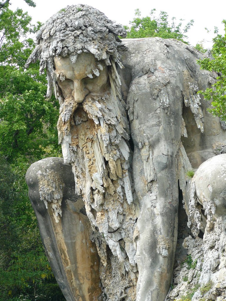 The Appennine Colossus or "Appennino" (1579-1580) by Giambologna at the Villa di Pratolino in Italy.

📷Stephen H, Tutt'Art