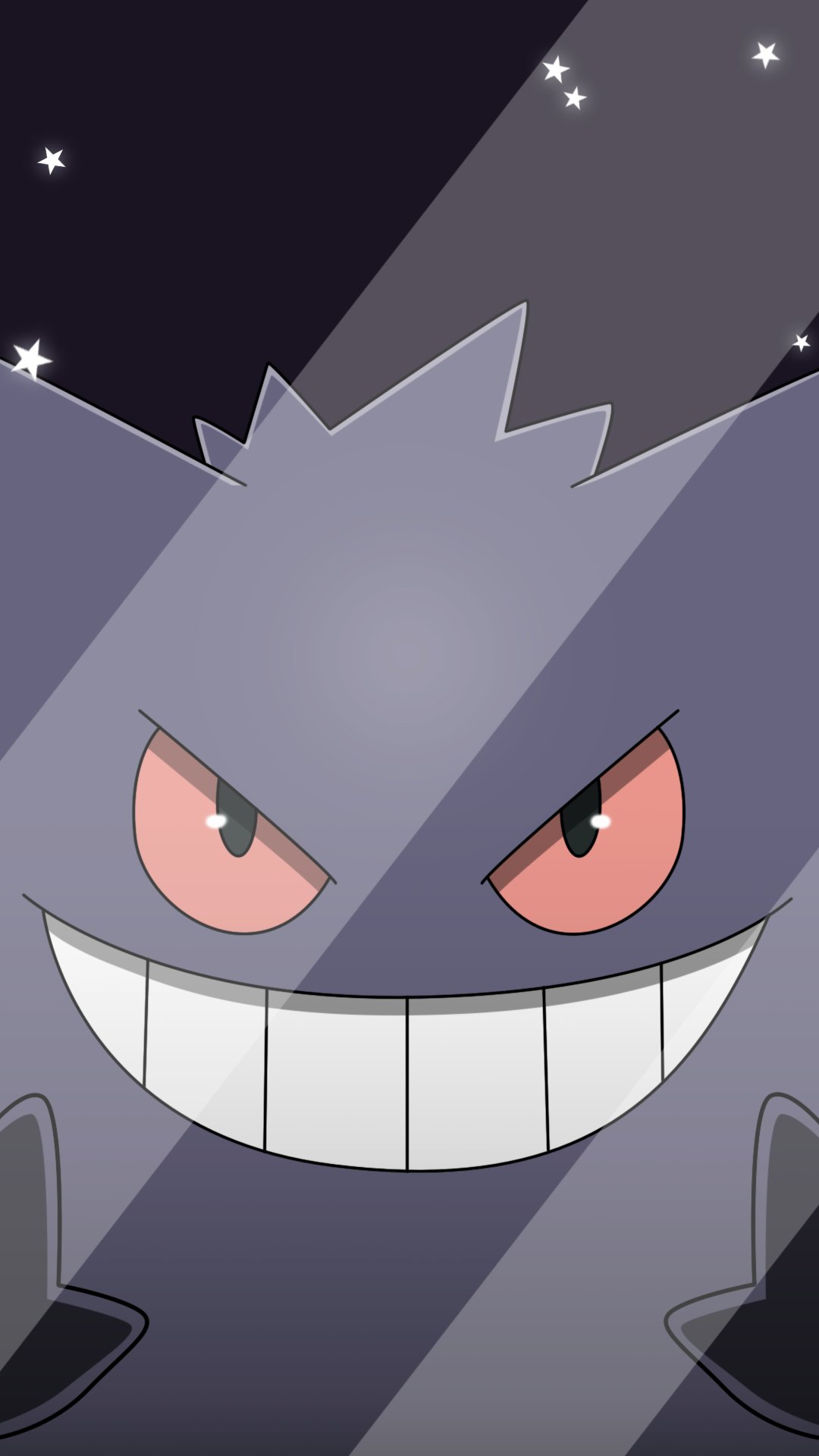 All0412 ✪ on X: Pokémon Mobile Wallpaper: Gengar #Kanto #Shiny