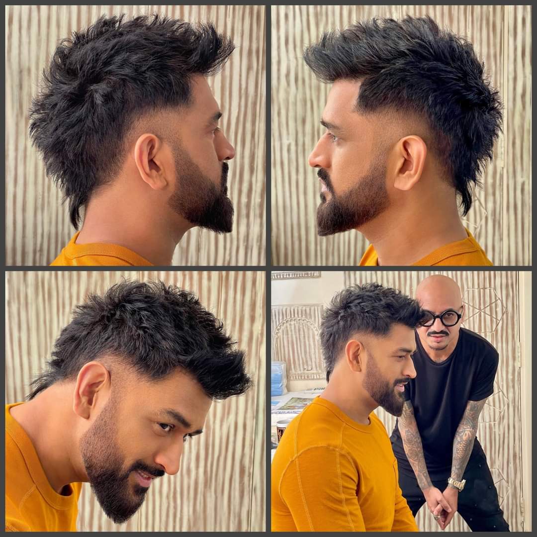 Dhoni's new hairstyle a hit among fans | Off the field News - Times of India-chantamquoc.vn