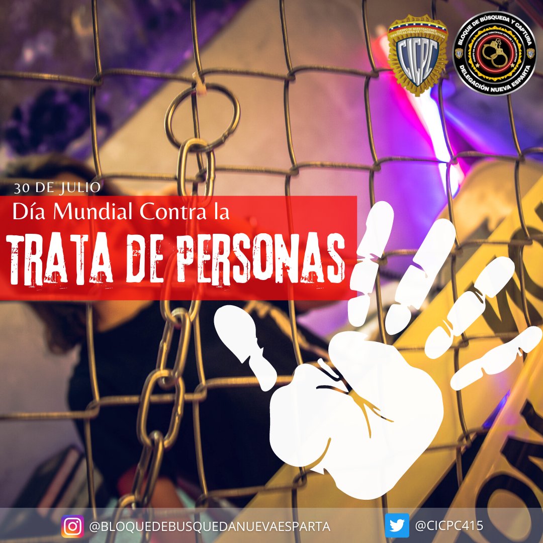 Las víctimas son sometidas contra su voluntad a situaciones de explotación sexual y laboral, trabajos forzados, servidumbre doméstica, extracción de órganosp, entre otras modalidades.

⚠️Si tienes conocimiento de organizaciónes delictivas no dudes en comunicarte con nosotros.