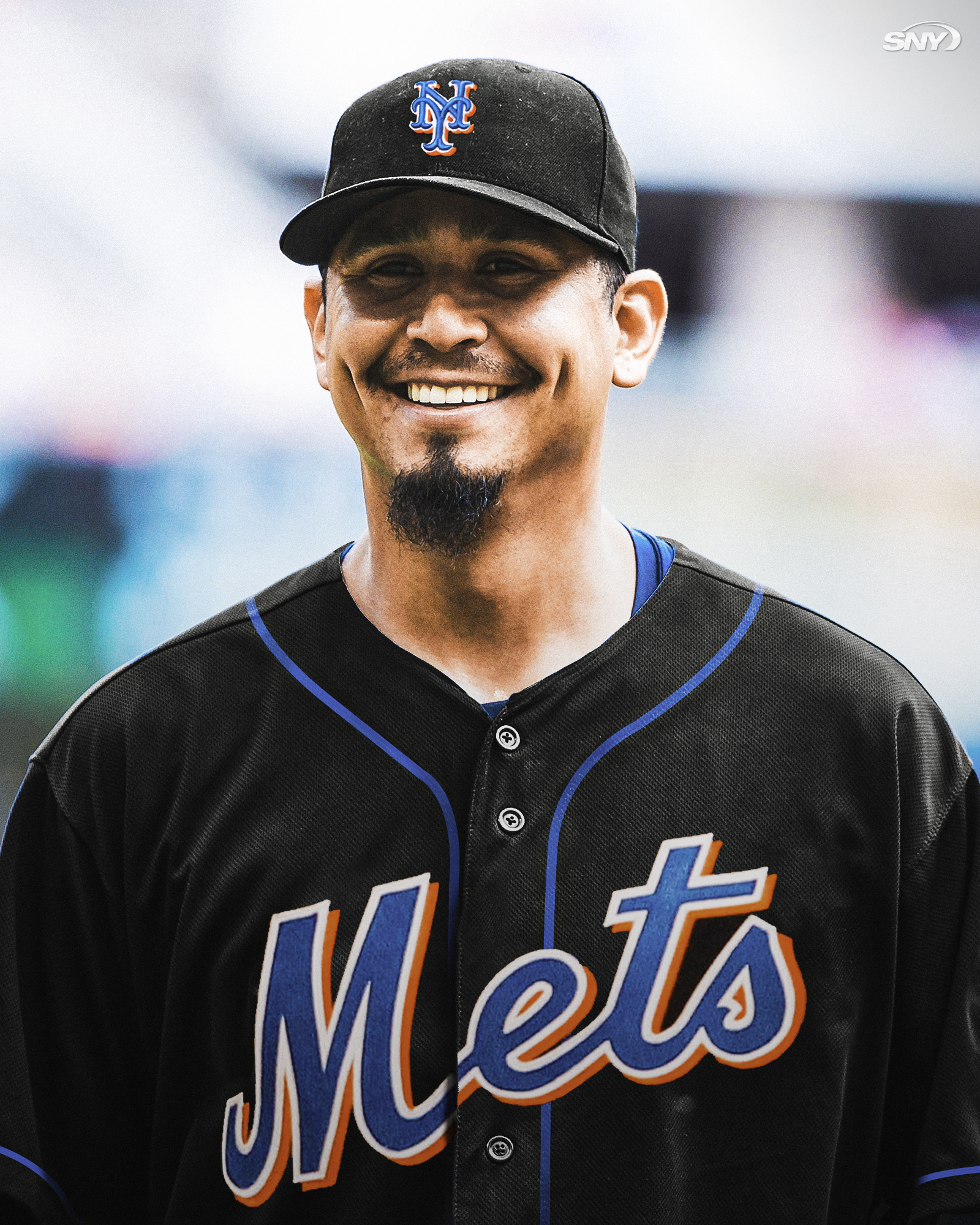 SNY on X: Carlos Carrasco's Mets debut tonight in the black