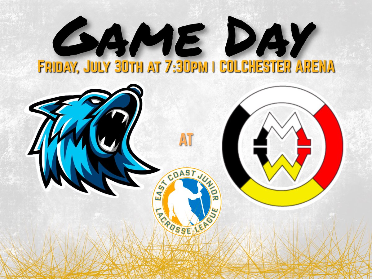 It is the final "Doubleheader" Friday of the season! 

First up, the Sportwheels Wolves head to Truro for a rematch with the Mi'kmaq Warriors.

A reminder that tickets are not available at the door and must be arranged in advance through each team! #ECJLL2021season