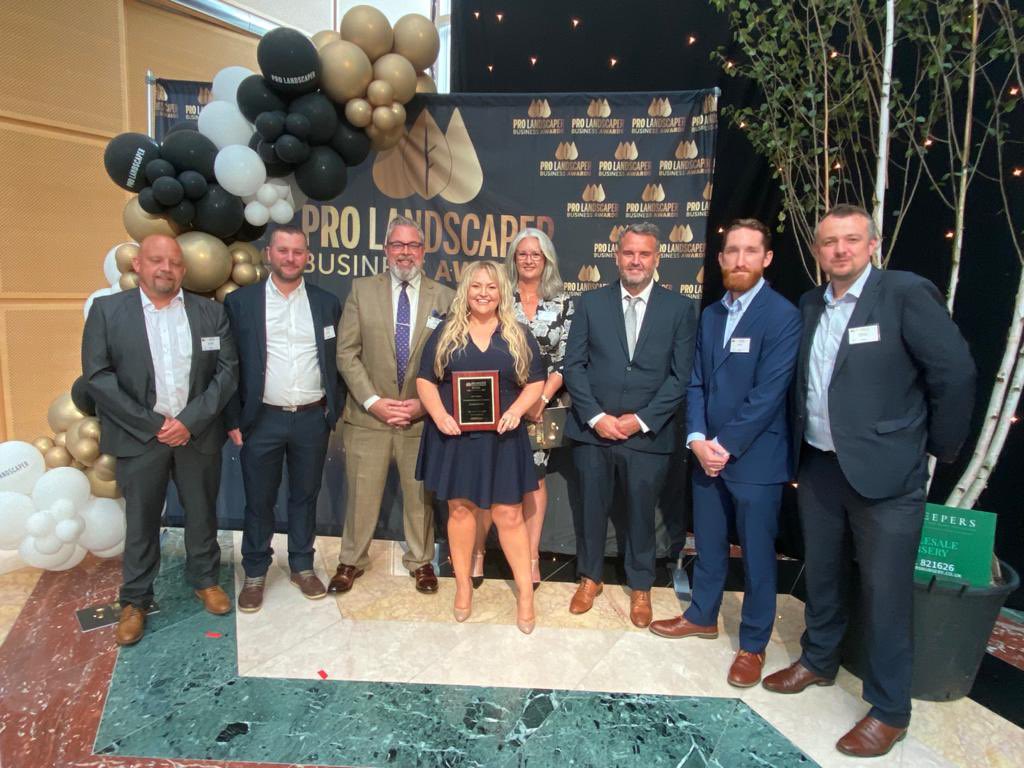 Congratulations team! grounds maintenance company of the year 2021!