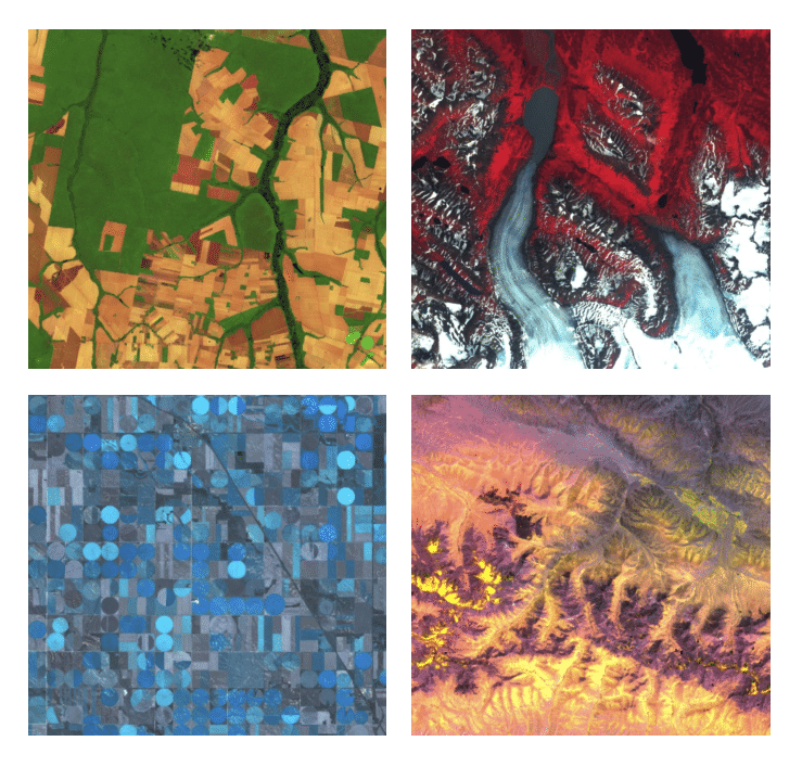 Optical #remotesensing instruments like #Landsat8 and #Sentinel2 'see' more than meets the (human) eye 👁 & developing an intuitive understanding of reflectance signatures can be challenging 🌈🛰🤔 — so I developed some tools to help facilitate spectral explorations ⚙️🌍 (1/n)