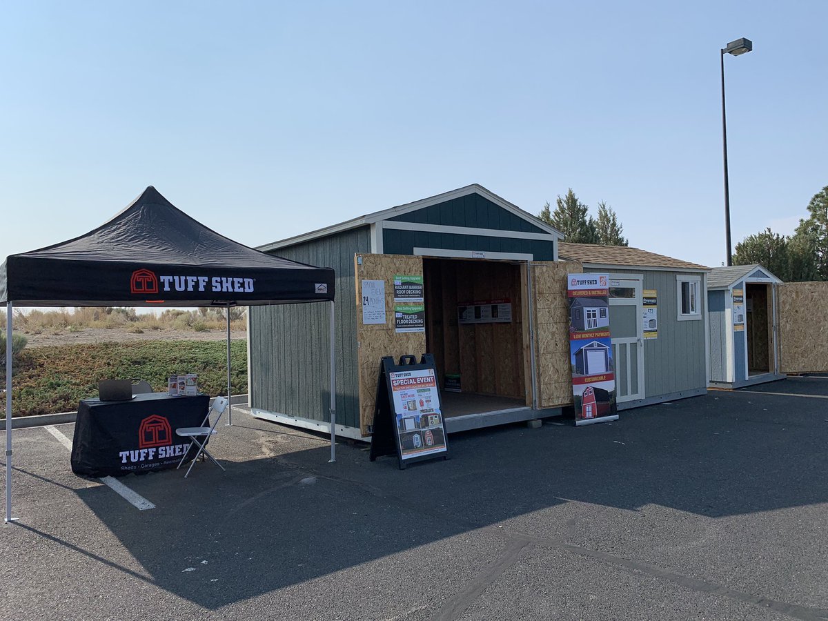 Ready to sell some sheds in Moses Lake, WA! 

#store8966 
<a href="/LeahVienhage/">Leah Vienhage</a> <a href="/HD8966Jason/">jasonHD4732</a>