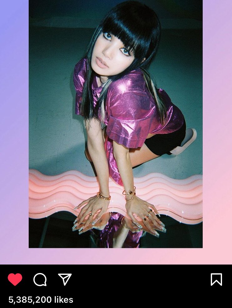 LisaChartData's tweet photo. 2021.07.30 #LisaChartData on IG
➕ 137th post w/ +5M likes
❤️ https://t.co/ncw8I28bO2
NO. OF POSTS
🔺+2M💜 : 701
🔺+3M💛 : 478
🔺+4M💗 : 257
🔺+5M❤️ : 137
▫️+6M💝 : 65
▫️+7M💟 : 27
▫️+8M💙 : 4
#리사 #블랙핑크
#LISA #BLACKPINK
#LALISA @BLACKPINK https://t.co/DCfXDNUiHa