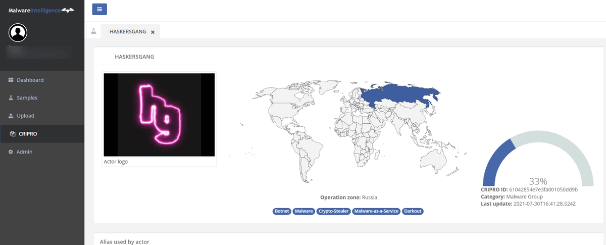 MalwareInt's tweet photo. @jorgemieres It´s a Russian #Botnet-as-a-Service (#BaaS) called #AbsolutionMe++ (#Supreme #Miner) active since the beginning of 2019.
A few months ago, actor #HASKERSGANG was making propaganda for the purchase of #NitroStealer with the money collected from the fraudulent maneuvers.
#CRIPRO https://t.co/lL8a0j3mTT