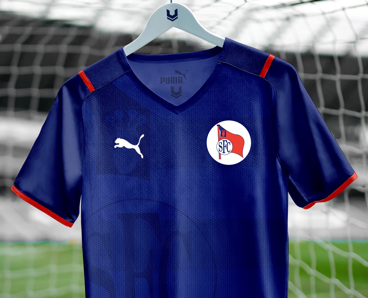 👕CAMISETA <a href="/SantutxuFC/">SantutxuFC</a> X PUMA👕

🔄Me regalas tu RT??🔄

Aquí os dejo un diseño del Santutxu FC, local y visitante, camiseta simple, con el escudo de fondo y rayas horizontales.

❓❔ Os gusta???

⚠️Diseño concept, NO REAL ni está a la venta.