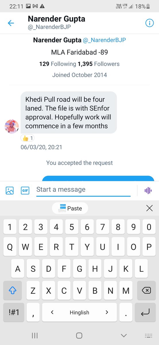 AhirjeetuYadav's tweet photo. Dear MLA sir @_NarenderBJP here is our DM screenhort , i am reminding your promises , its more than year , no sction yet been taken. Dear CM sir @cmohry  request you to please help in resolving issue of water logging @mlkhattar 
@MCF_Faridabad @DC_Faridabad @SmartCityFbad https://t.co/k7Pn4VdH4Y