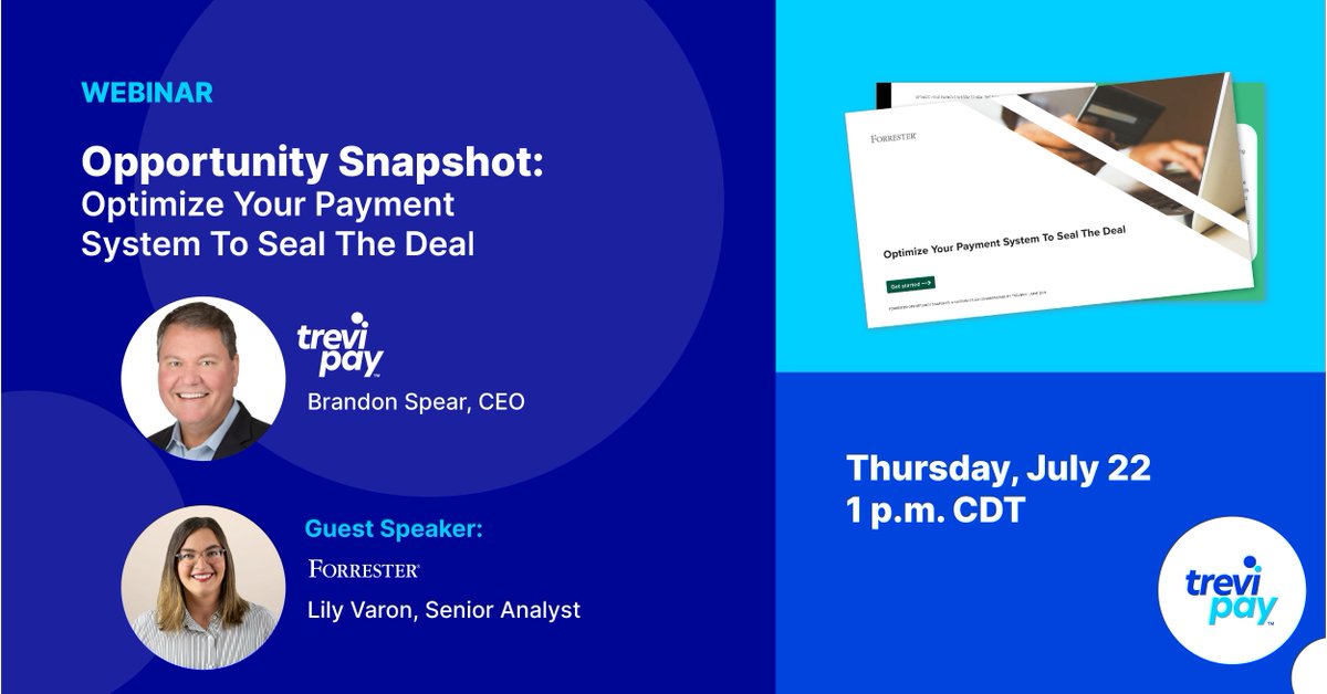 TreviPay's tweet photo. Here’s the scoop: B2B payments need to meet the rising expectations around digitization, speed and flexibility. Buyers and sellers expect a B2C-like experience for their B2B transactions. Uncover buyer preferences when you watch our on-demand webinar. https://t.co/7ULZZLPc8H https://t.co/zqDxgmwy2Y
