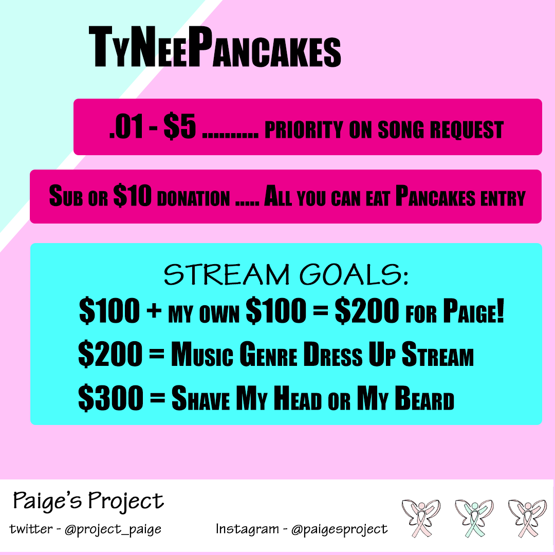 project_paige's tweet photo. TYNEE IS UP NEXT WITH A MUSIC STREAM! https://t.co/GdelMbKL0p