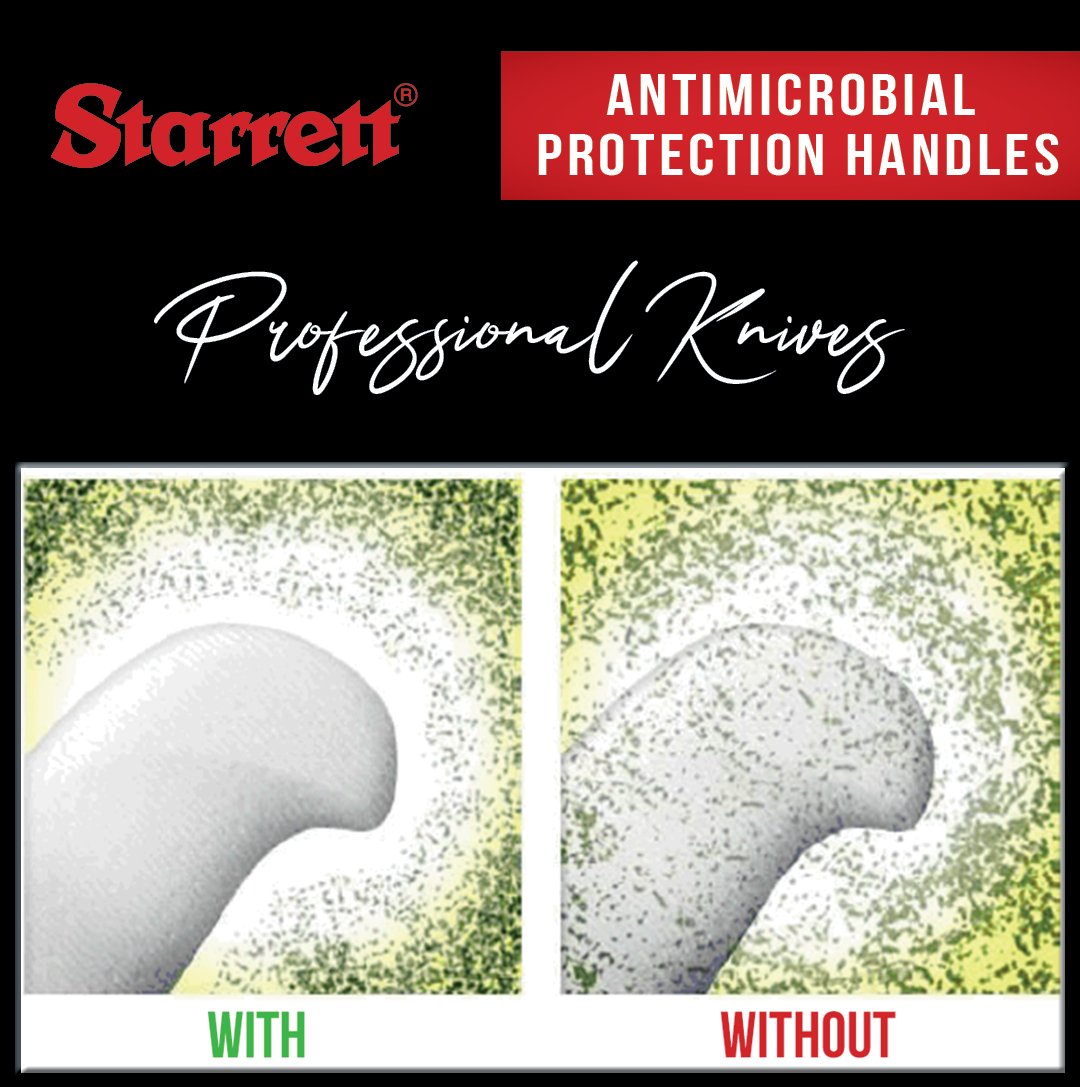 Starrett_UK's tweet image. Sanitized® Antimicrobial protection handles
Hygiene of the new Starrett® professional knives is ensured by Sanitized®
Antimicrobial protection of the handles.  #santized® #antimicrobial #professionalknives #starrett #precison #quality #innovation