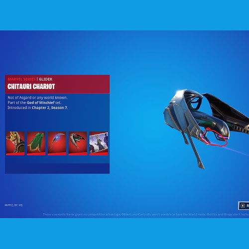 FortniteAllFans's tweet photo. so u just realized loki's glider isn't custom animation or surfing but a normal one? it easily could just be stood on like a "chariot" but nope #Fortnite #FortniteBR #FortniteBattleRoyale https://t.co/OhMdw1aQsJ